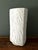 Vintage Naaman White Porcelain Triangular Modern Vase For Sale - Image 4 of 12