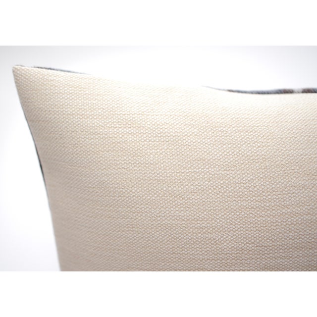 Jacques Bouvet Et Cie "Oregon" 20" X 12" Wool Pillow For Sale - Image 4 of 5