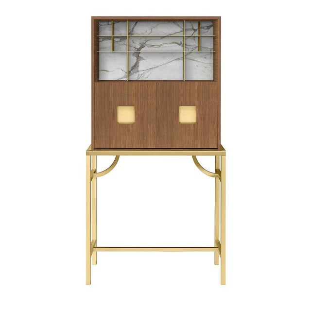 A splendid combination of delicate and natural hues, simple lines and refined materials, this elegant cabinet will make a...