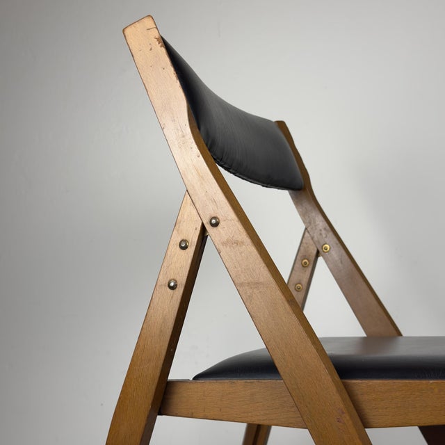 Vintage Eden Folding Chairs by Gio Ponti for Stol Kamnik, 1970s, Set of 6 For Sale - Image 10 of 18