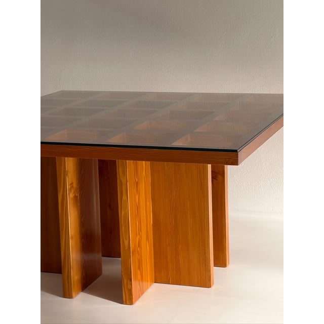Poltronova Regolo Dining Table by Gianfranco Fini for Poltronova, 1975 For Sale - Image 4 of 18