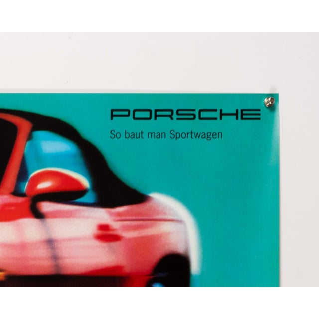 1990s Porsche 968: How to Build Sports Cars Poster, 1990s For Sale - Image 5 of 9