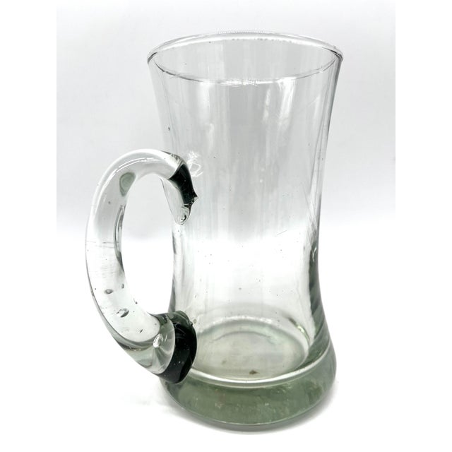 Mid-Century Modern Mid-Century Modern Brutalist Studio-Glass Tankards in the style of Erik Höglund from Kosta Boda, 1960s, Set of 3 For Sale - Image 3 of 18