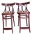 Lacquered Wooden Stools, France, 1900, Set of 2 For Sale