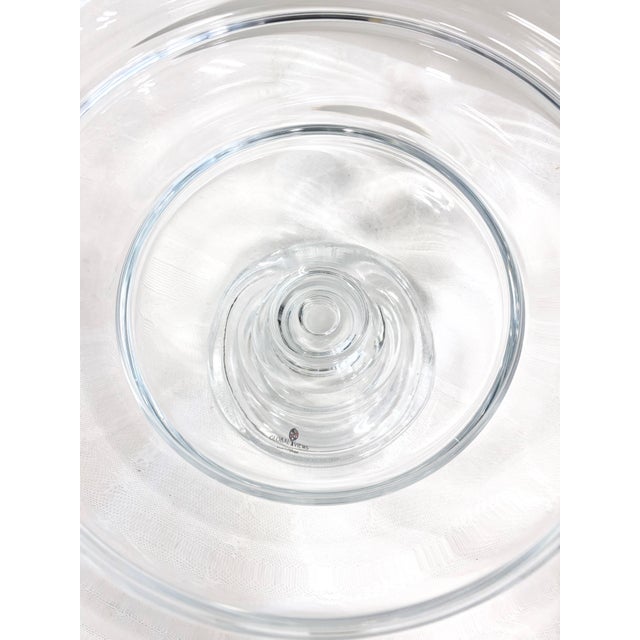 Global Views Footed Glass Fruit Bowl For Sale - Image 4 of 5