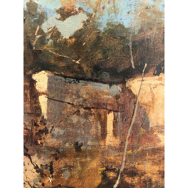 Ezelino Briante, Maisons typiques, Oil on Canvas, Framed For Sale - Image 4 of 10