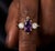 Capture timeless sophistication with this exquisite three-stone ring, This design highlights a striking marquise-cut...