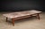 Wood Brazilian Modern Coffee Table in Caviuna wood & Rosé Portuguese Marble Top by Giuseppe Scapinelli, Brazil, 1950s — Lot 884 For Sale - Image 7 of 16