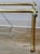 Mid-20th Century Solid Brass Fireplace Surround For Sale In Nashville - Image 6 of 12
