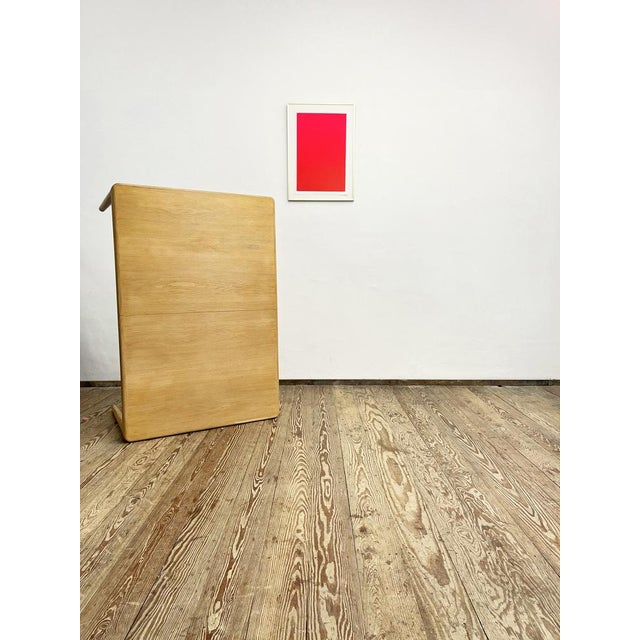 Mid-Century Modern Extendable Dining Table in Oak by H.W. Klein for Bramin, 1960 For Sale - Image 4 of 18