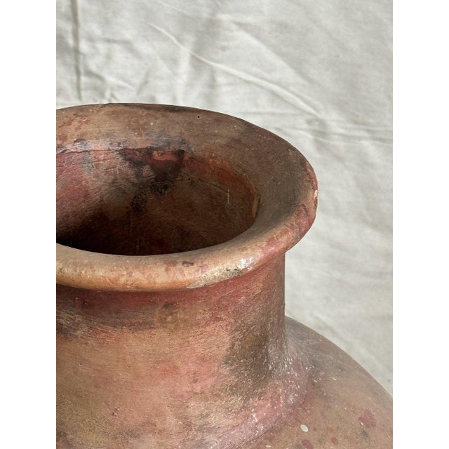 Brown Mid Century Sun and Moon Ceramic Vase For Sale - Image 8 of 12