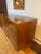 MCM Vintage Walnut Lowboy Dresser With 9 Drawers and Bow Tie Pulls For Sale - Image 4 of 12