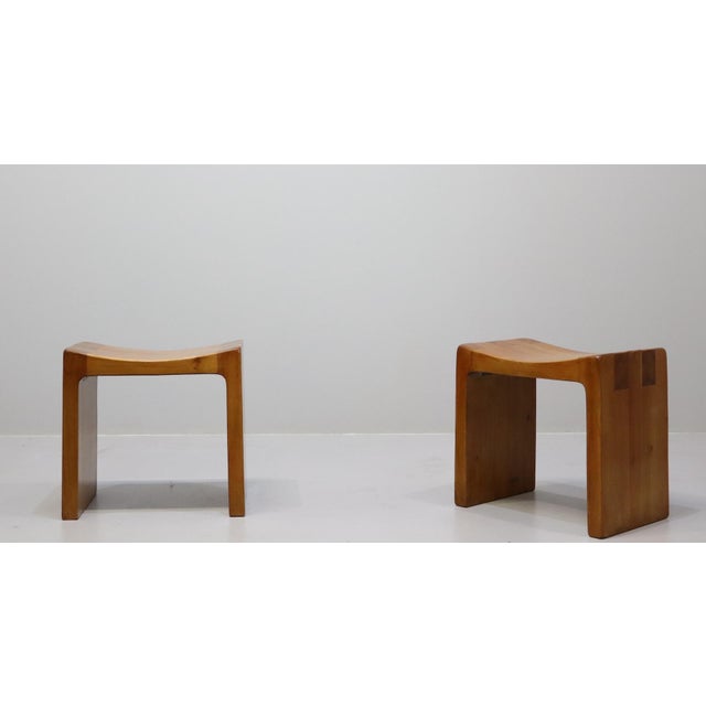 Italian Stools by Giuseppe Rivadossi, 1970, Set of 2 For Sale - Image 4 of 12