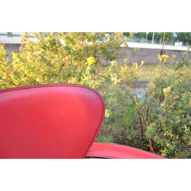 Italian Modern Red Model Marylin Dining Chair by Arrben, 1980s For Sale - Image 18 of 18