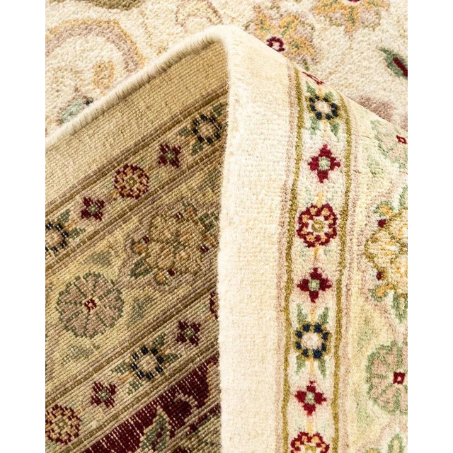 Mogul, One-of-a-Kind Hand-Knotted Area Rug in Ivory, 9' 2" x 11' 10" For Sale In New York - Image 6 of 8