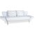 Leather 1600 Two-Seater Sofa with Manual Function from Rolf Benz For Sale - Image 4 of 13