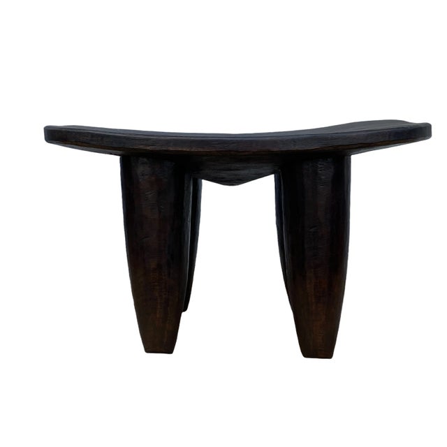 African Senufo Stool / Table I Coast 13.5" H by 23" W For Sale - Image 11 of 11