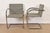Mies Van Der Rohe for Knoll Chrome Brno Chairs, Set of Four For Sale - Image 9 of 12