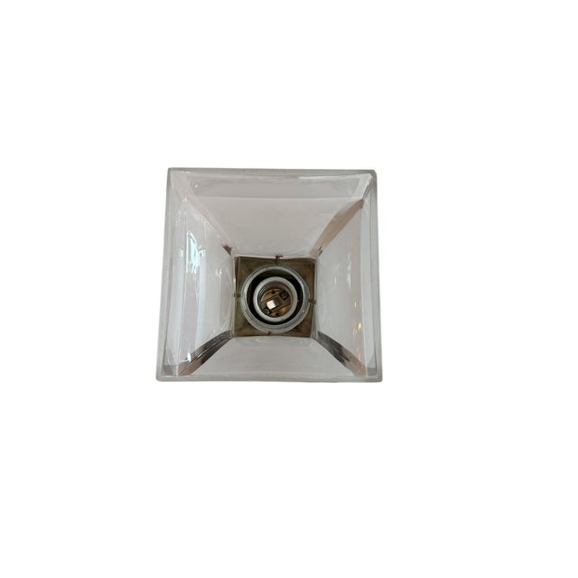 Mission Antique Mission Style Flush Mount Ceiling Lights - A Pair For Sale - Image 3 of 9