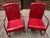Vintage Red Steel Patio/Garden Rocker Chairs, a Pair For Sale - Image 11 of 11