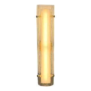 Rejuvenation Willamette Led Sconce, Aged Brass For Sale