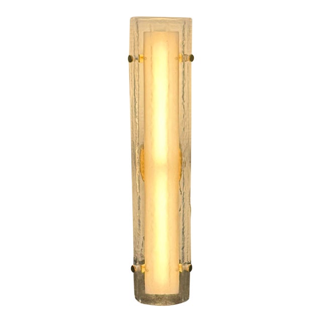 Rejuvenation Willamette Led Sconce, Aged Brass For Sale