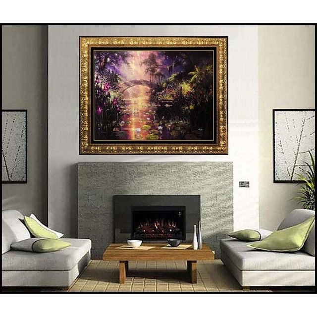 Message us to inquire about custom framing options! (Included for free with every purchase) The artwork here, "Embracing...
