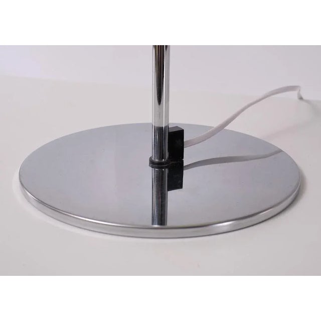 1970s Chrome Dome Table Lamp from Sölken Leuchten, Germany, 1972 For Sale - Image 5 of 8