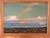 Traditional Vintage Skyscape Oil Painting on Canvasboard For Sale - Image 3 of 11