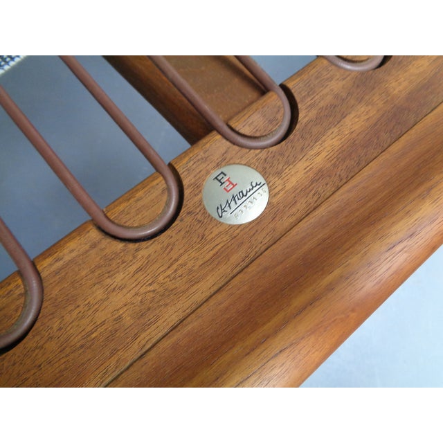 Minerva Teak & Kvadrat Hallingdal Daybed / Sofa by Peter Hvidt & Orla Mølgaard Nielsen for France & Son, Denmark, 1950s For Sale - Image 15 of 18