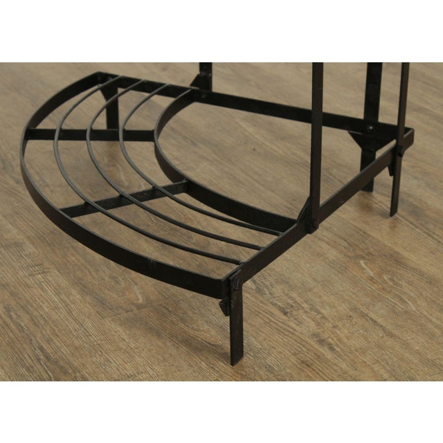 Vintage Wrought Iron Corner 3 Tier Plant Stands a Pair Chairish