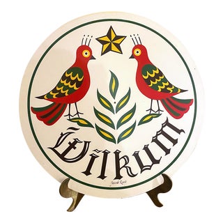 Mid-Century Pennsylvania Dutch Hex Sign by David Zook For Sale