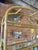 Brown Vintage Coastal Rattan Etagere Cabinet With Glass Shelves For Sale - Image 8 of 8