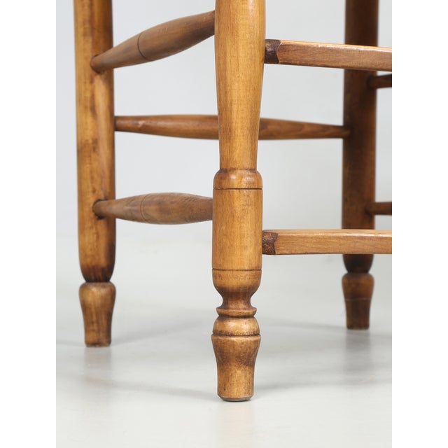 Set of 3 French Country Dining Chairs Hand-Made by the Lacroix Family Since 1856 For Sale - Image 11 of 11