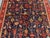 Shabby Chic Persian Navy/Orange Kafkaz Rug 8'2 X 10'0 For Sale - Image 6 of 10