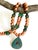Contemporary Artisan Solid Copper & Green Aventurine Statement Necklace | Verdigris Patina Pendant | Bohemian Luxe Handcrafted Jewelry For Sale - Image 3 of 18