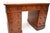 Antique Victorian Walnut Leather Top Pedestal Desk, 1890 For Sale - Image 9 of 11