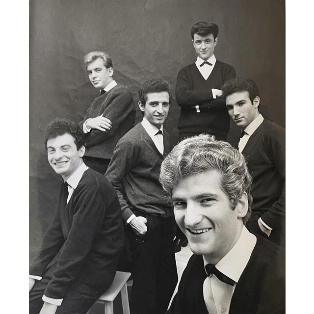 Herman Leonard, Eddy Mitchell and the Black Socks, 1962, Silver Gelatin Print For Sale - Image 5 of 5