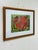 Design Plus Gallery presents a Circa 2002 Custom Framed Artwork by Artist Ederris. Custom-framed in a warm wood frame with...
