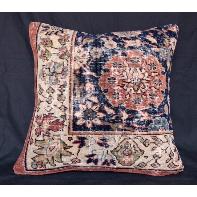 Art Deco Decorative Handwoven Rug Pillow Cover -20'' X 20'' For Sale - Image 3 of 15