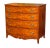 18th Century Antique Massachusetts Mahogany Bow Front Chest of Drawers For Sale - Image 4 of 13