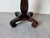 Vintage American Empire Style Mahogany Occasional Table For Sale In Miami - Image 6 of 11