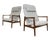 Mid-Century Modern High Back Lounge Chairs by Edmund Homa, Poland, 1960s, Set of 2 For Sale - Image 17 of 17