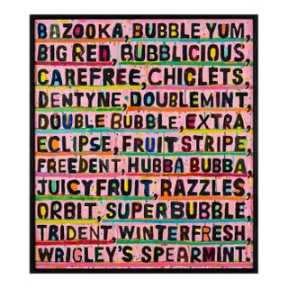"Chewy" - Original, Contemporary Collage/Painting by Brian McDonald For Sale
