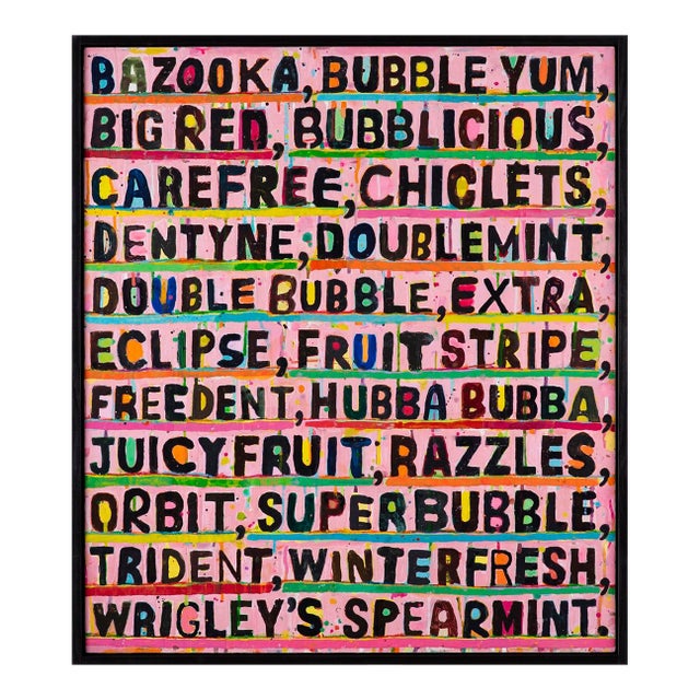 "Chewy" - Original, Contemporary Collage/Painting by Brian McDonald For Sale