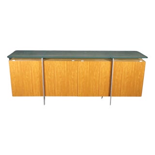Mid 20th Century Glass Top Cabinet For Sale