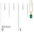 Early 21st Century 14K Yellow Gold Oval Green Emerald Solitaire Pendant Necklace - 18" Inches For Sale - Image 5 of 5
