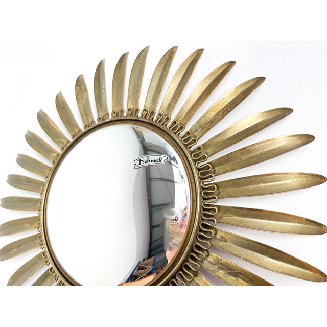Vintage Sunburst Mirror from Deknudt, 1960s For Sale - Image 10 of 18