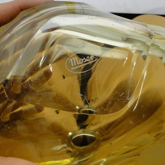 Hight of glasses : 7 cm windth: 5.2 cm. Glasses : 6 cm x 3,7 cm This piece has an attribution mark, I am sure that it is...