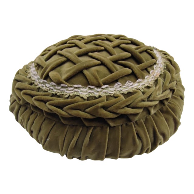 Vintage Art Deco Cushion Cover, 1920s For Sale